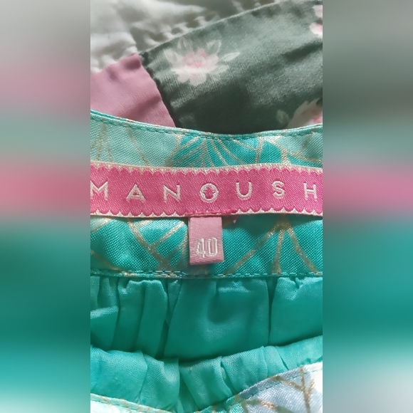 Manoush Embroided spring cocktail skirt size. EU 40.US 8 - Picture 3 of 8